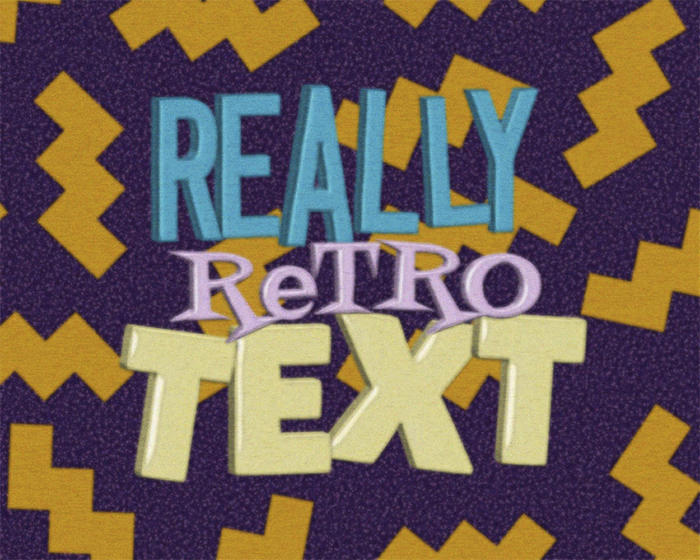 retro-text