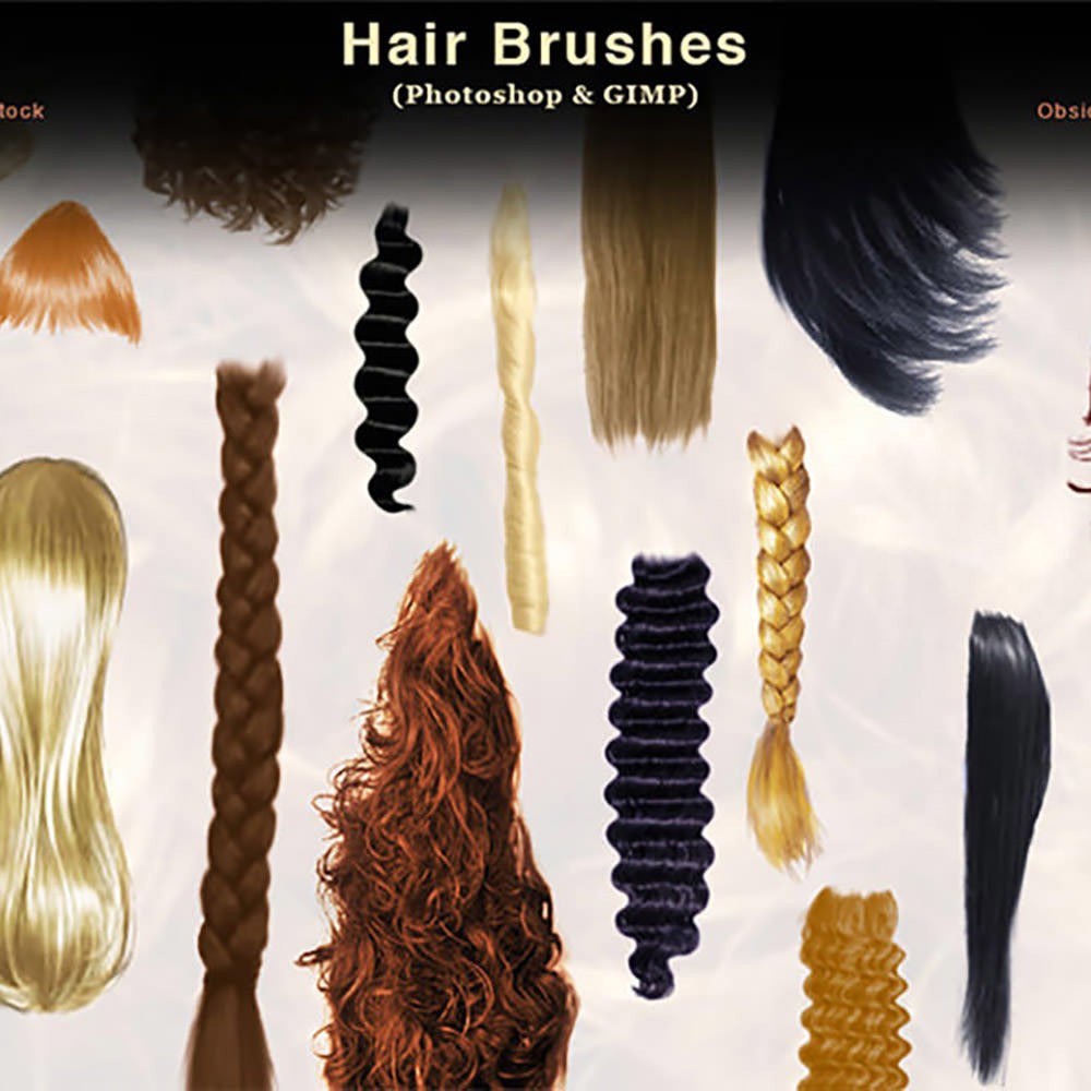 Hair Photoshop Brushes