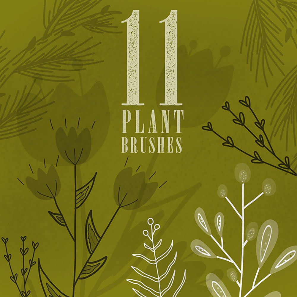 Plant Photoshop Brushes