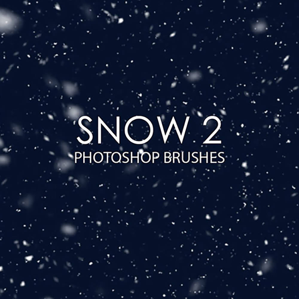 Snow Photoshop Brushes